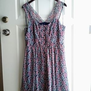 🌼💃Host Pick💃Lauren Conrad pink&blue dress